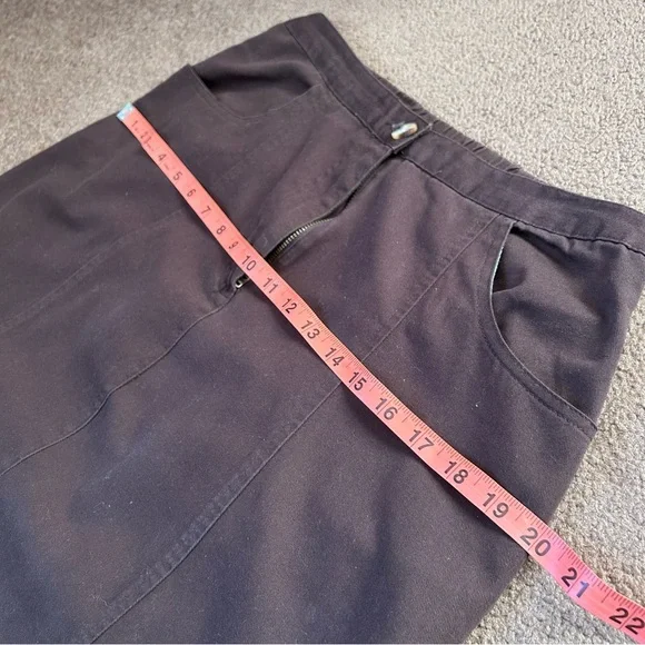 Women’s Brown Skirt Size 8 Classic Elements - Picture 4 of 7